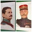 2 WW1 Postcards General Mangin & Marshal Foch.. YMCA Carousel 1
