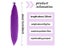 Long Yaki Straight Synthetic Purple Ponytail For DIY Braiding Carousel 3