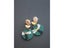 Natural Round Disc Floral Polymer Clay Dangle Earrings For Women Carousel 4