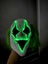 Scary Halloween Clown Mask with Green Glow in the Dark Adult Clown Mask Carousel 2