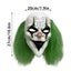 Scary Halloween Clown Mask with Green Glow in the Dark Adult Clown Mask Carousel 3