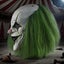 Scary Halloween Clown Mask with Green Glow in the Dark Adult Clown Mask Carousel 11