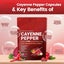 Cayenne Pepper Softgel Support Leg Vein Heart Blood Vessel Health Vitamin D3+K2 Carousel 3