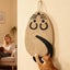 Cat Scratcher Scratching Mat Natural Sisal Mouse Shape Hanging Scratching Toy Carousel 3