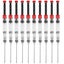 10Pcs Fountain Pen Spring Ink Auxiliary Absorber Syringe For Converter Tool Carousel 11