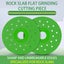 5pcs Steel Rock Slab Grinding Disc 100mm Diameter Glass Cutting Blade for Marble Carousel 2