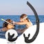 Center Mount Swimming Snorkel Free Diving Lap Swim Training Breath Tube Carousel 3