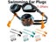 2Pair Silicone Waterproof Anti-noise Swim Ear Plugs Carousel 3
