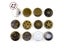17mm Bronze Metal Jeans Button Shank For Garment Sewing Carousel 3