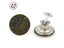 17mm Bronze Metal Jeans Button Shank For Garment Sewing Carousel 5