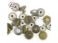 17mm Bronze Metal Jeans Button Shank For Garment Sewing Carousel 6