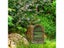 Miniature Garden Tree Doors Wooden Sculptures Christmas Decoration Carousel 4