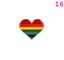 Creative Rainbow Love Pins Brooches LGBTQIA+ Pride Carousel 5