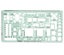 Printtoo Interior Design Furniture Template Stencil for House Plan Drafting Carousel 1