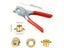 1/4 Inch Grommet Eyelet Plier Set With 30 Metal Eyelets For Leather Cloth Carousel 1