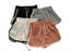 Women Mid-Waist Loose Wide Leg Yoga Shorts Carousel 5