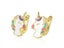 925 Sterling Silver Unicorn Stud Earrings For Ladies Girls Party Gift Carousel 6