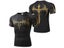 Men's Compression Fitness Tight T-shirt Black Carousel 1
