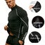Men's Long Sleeve Compression Fitness Training Tops Carousel 2