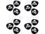 12Pcs Pirate Eye Patches For Halloween Party Decoration Carousel 6