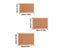 DIY Cork Display Panel For Wall Decorative Message Boards Carousel 8