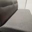 Reception Couch / Two Seater Rereception Couch – Grey Fabric | Black Legs Carousel 2