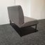 Reception Couch / Two Seater Rereception Couch – Grey Fabric | Black Legs Carousel 3