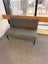 Reception Couch / Two Seater Rereception Couch – Grey Fabric | Black Legs Carousel 4