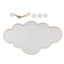 Acrylic Cloud Shape Mirror, Nordic Acrylic Decorative Mirror Wall Sticker Dec Carousel 1