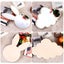 Acrylic Cloud Shape Mirror, Nordic Acrylic Decorative Mirror Wall Sticker Dec Carousel 4