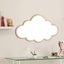 Acrylic Cloud Shape Mirror, Nordic Acrylic Decorative Mirror Wall Sticker Dec Carousel 8