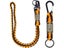 2 Pcs Heavy Duty 550 Braided Paracord Lanyard For Keys Camping Hiking Carousel 1