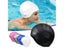 Durable Silicone Swimming Cap With Ear Pockets For Adults Teens Carousel 2