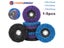 125mm Poly Strip Disc Abrasive Wheel For Angle Grinder 1-5pcs Carousel 3