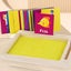 Painting Boards,Kid Sand Board,Creative Board Soft Set,36 Cards, Wooden Pen, Carousel 6