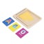 Painting Boards,Kid Sand Board,Creative Board Soft Set,36 Cards, Wooden Pen, Carousel 7
