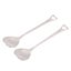 2Pcs Coffee Spoons Stainless Steel Tea Spoons Round Dessert Spoons Long Handl Carousel 1