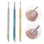 Stainless Steel Cuticle Remover Nail Pusher Prep Tool Carousel 2