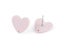 Mini Heart Acrylic Stainless Steel Stud Earring For Ear Piercing Carousel 7
