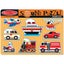 Melissa & Doug Vehicles Sound Puzzle 8 Pieces Carousel 1