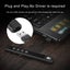 Wireless Presenter, RF 2.4GHz Presentation Remote Rechargeable with Laser Poi Carousel 6