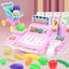 Pretend Play Calculator Cash Register Toy Gift for Kids Girls 3, 4, 5, 6, 7, Carousel 1