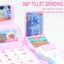 Pretend Play Calculator Cash Register Toy Gift for Kids Girls 3, 4, 5, 6, 7, Carousel 4