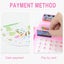 Pretend Play Calculator Cash Register Toy Gift for Kids Girls 3, 4, 5, 6, 7, Carousel 7
