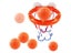 Kids Plastic Shooting Set 3 Basketballs Basket Toy Gift Carousel 3