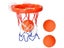 Kids Plastic Shooting Set 3 Basketballs Basket Toy Gift Carousel 4