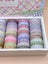60pc Pastel Grid Washi Tape Set Carousel 3