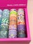 Emmoolife 50pc Colour Mix Pattern Washi Tape Set Carousel 3
