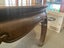 Vintage French Provincial style oval coffee table glass inserts in frame. Carousel 9