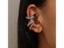 Bohemian C-Shape Rhinestone Ear Clips For Women Carousel 4